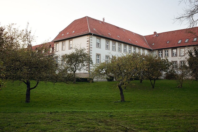 Kloster Marienwerder in Hannover: Blick auf den Ostflügel des Klosters nach Abschluss der Fassadensanierung.